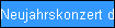 Neujahrskonzert der 